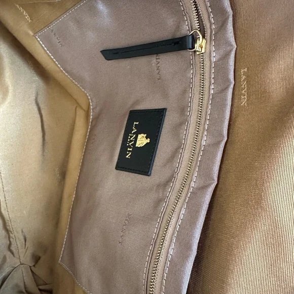 Lanvin Leopard Print Shoulder Bag - Picture 4 of 11